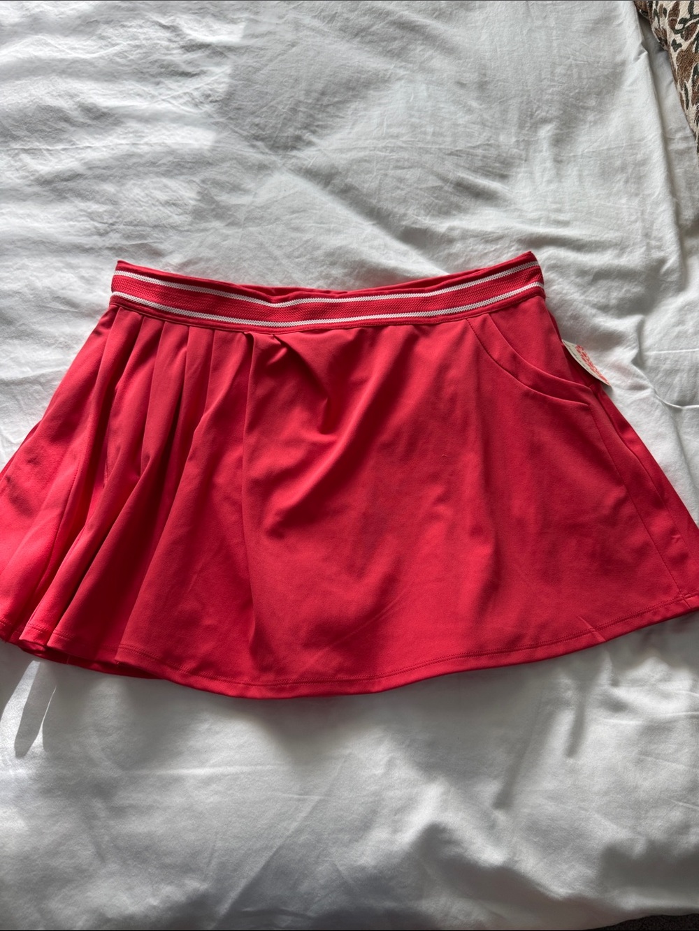 Free people movement Women's Pink Athletic Pleated Skirt